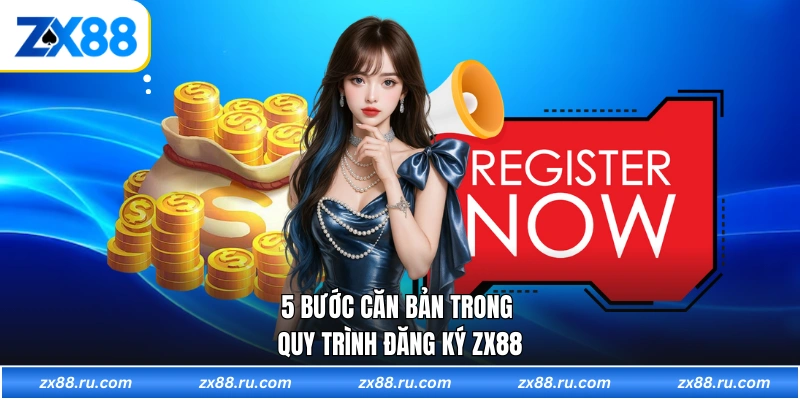 5 bước căn bản trong quy trình đăng ký ZX88
