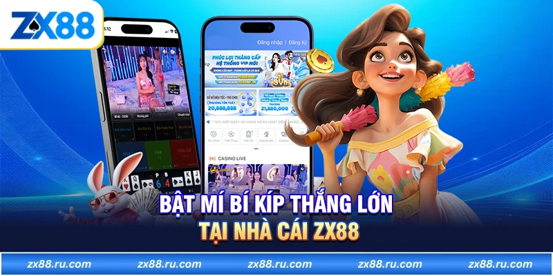 Bật mí bí kíp thắng lớn tại nhà cái ZX88